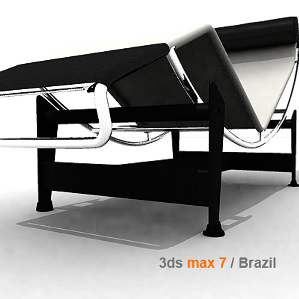design le corbusier 3d obj - le corbusier lc4 by lajhar